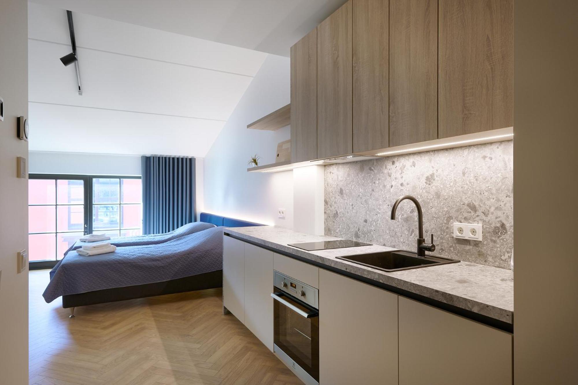 Stylish Volta Quarter Studios With Ac Tallinna