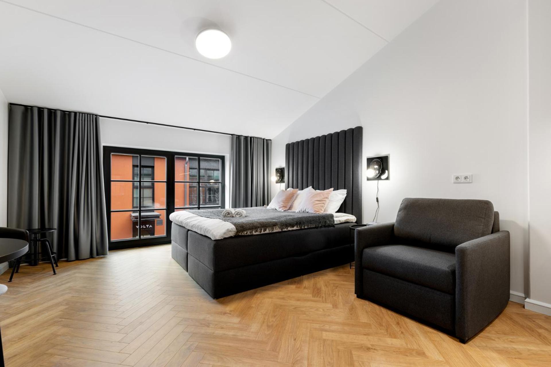 Stylish Volta Quarter Studios With Ac Tallinn